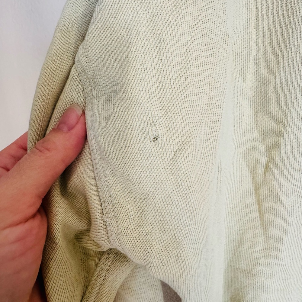 Aerie Beach Daze Sweatshirt XS Oversized Slouchy Pullover Graphic distressed - Picture 7 of 11